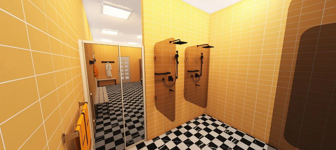 РЖД здание душевых — визуализации — изображение 20